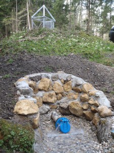 Ansicht Froschklappe (Überlauf).